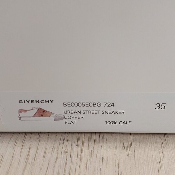 Givenchy Urban Sneaker Copper Size 35 - Picture 6 of 6